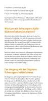 Patienteninformation "Test auf Schwangerschaftsdiabetes"