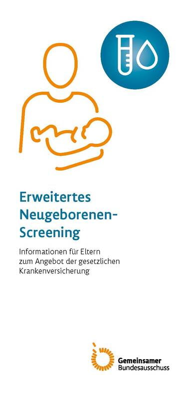 Elterninformation "Erweitertes Neugeborenenscreening"