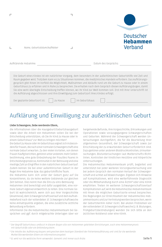 6028 Aufklärungsbogen und Einwilligungserklärung (Nur für Mitglieder) 6028 Aufklärungsbogen und Einwilligungserklärung (Nur für Mitglieder)